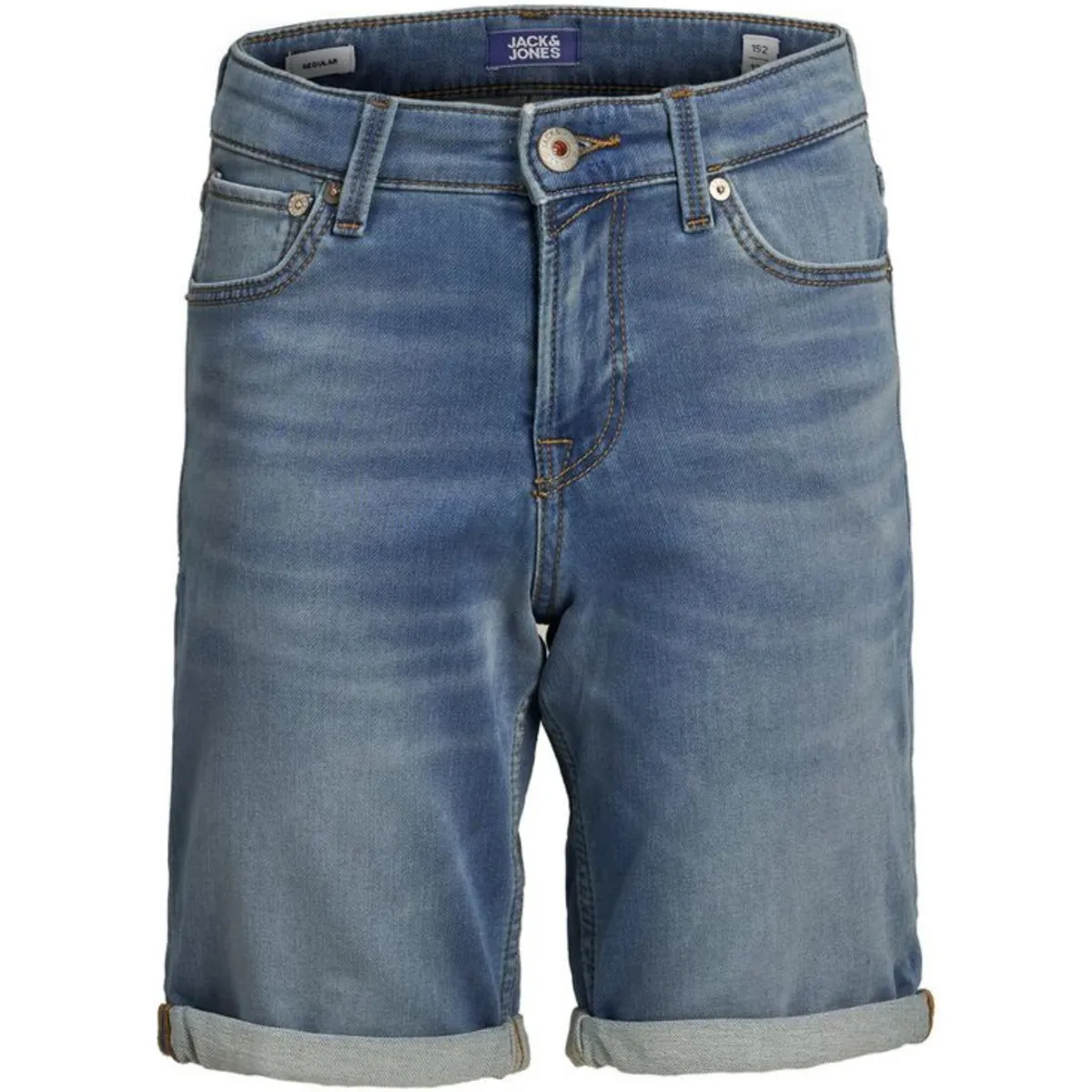 12167641 JJIRICK JJICON SHORTS GE 003 IK STS JR BLUE DENIM