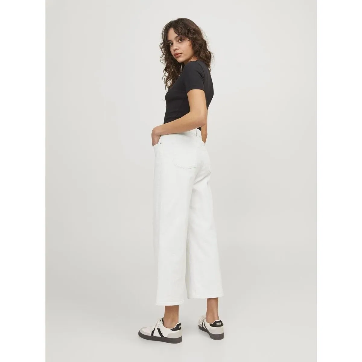 12254001 MILLA WIDE-WHITE DENIM