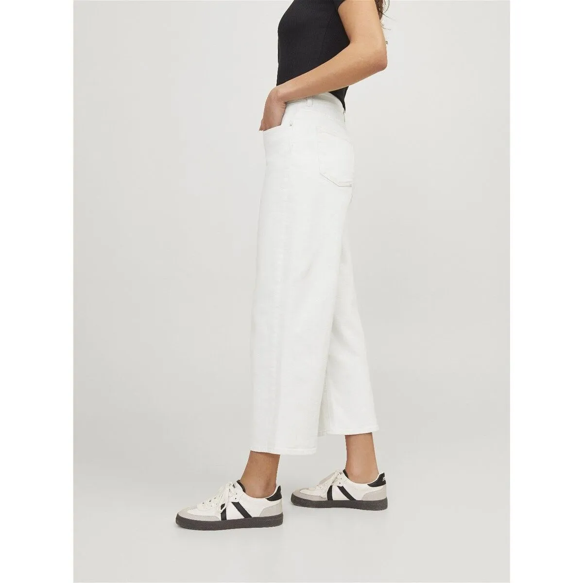 12254001 MILLA WIDE-WHITE DENIM