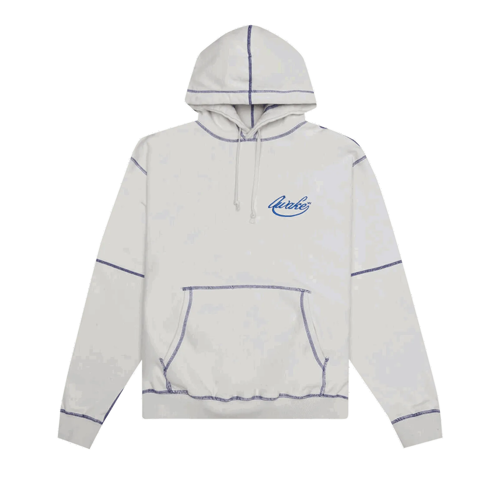 Awake NY Contrast Stitch Script Logo Hoodie