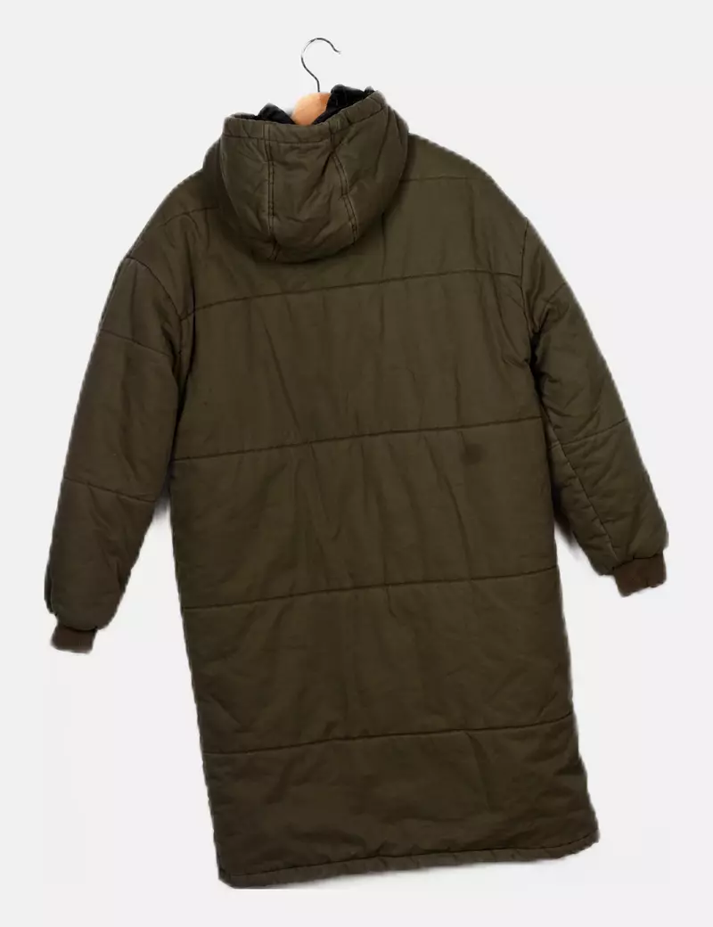 Billabong Parka verde capucha