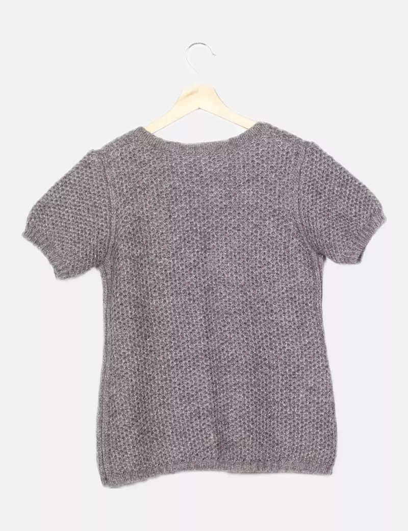 Bimba&Lola Camiseta gris punto