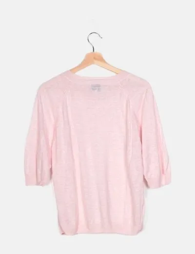 Bimba&Lola Jersey rosa punto