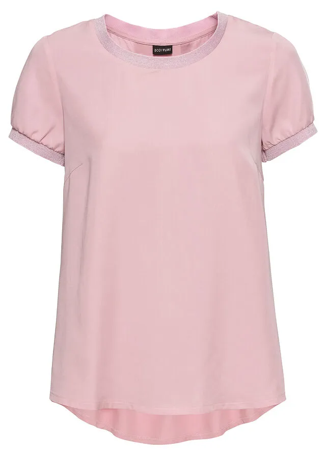 Blusa tipo túnica con lazos Rosa