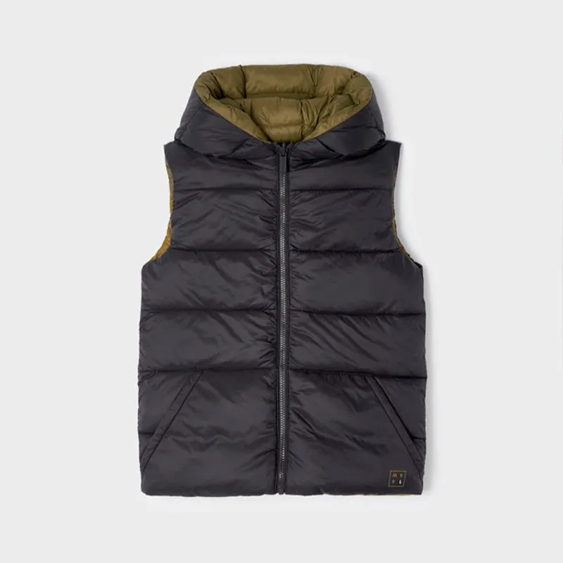 Chaleco reversible enebro