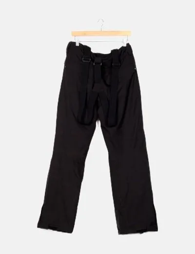 Etirel Pantalón negro acolchado deportivo