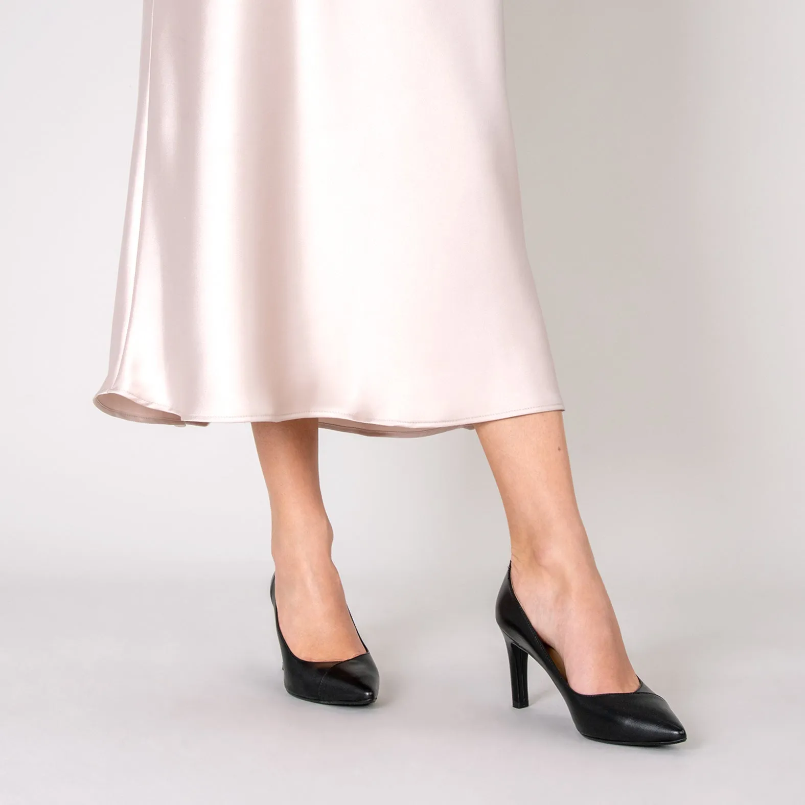 GLAM – Zapatos elegantes de tacón alto NEGRO