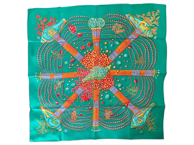 Hermès Chemin de corail Verde 