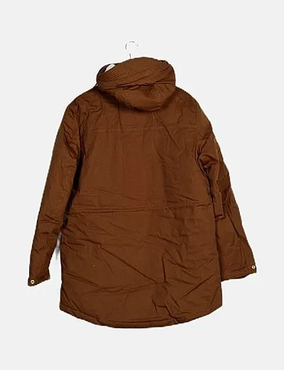 Jack & Jones Parka verde capucha