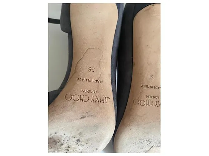 Jimmy Choo Tacones Gris antracita 