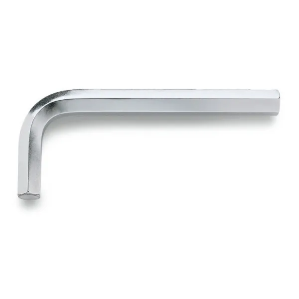 Llave Allen acodada, cromada