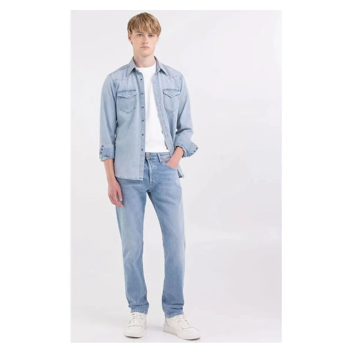 MA972P.737 GROVER-606 DENIM LIGHT BLUE