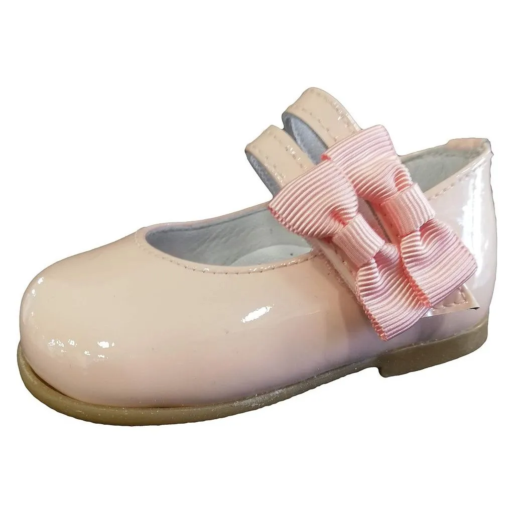 Merceditas De Piel Rosa De Niña Gulliver 23645-18 (tallas De 18 A 26)