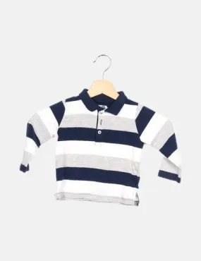 Mots d´enfants Polo tricolor rayas