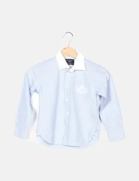 Neck & Neck Camisa rayas azul