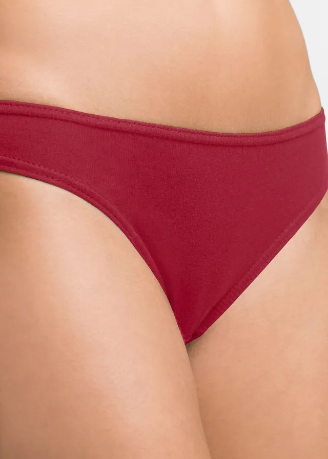 Pack de 10 bragas Multicolor-fucsia