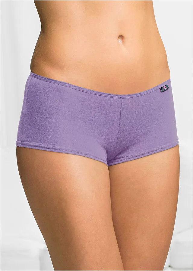 Pack de 5 culottes Lila oscuro/lila/violeta