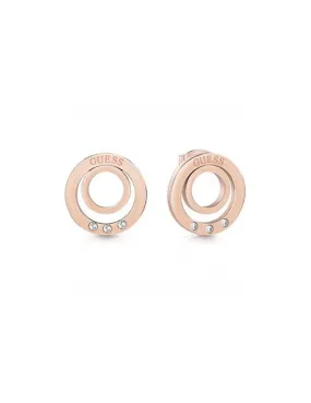 pendientes guess eternals circles rose