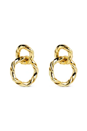 Pendientes Sister Twine Oro