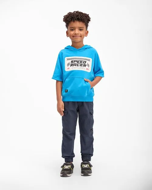 Polera Niño Alain Azulino French