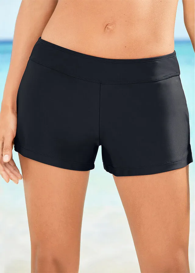 Shorts de bikini Negro