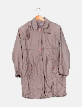 Tape à l'oeil Parka gris capucha