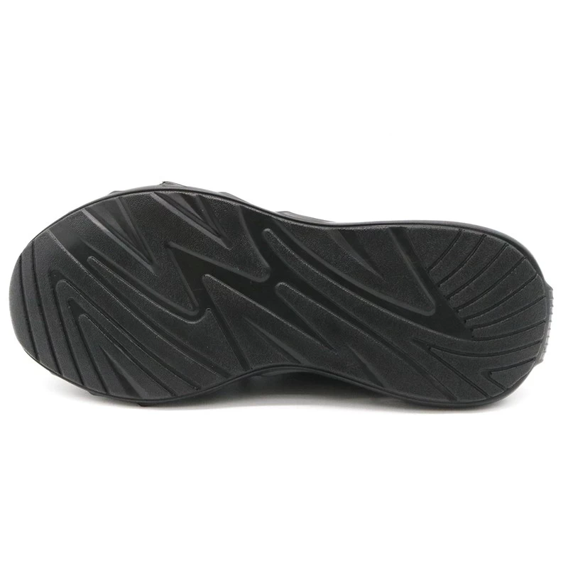 TM3151 Zapatos de seguridad de trabajo ligeros con punta de acero para prevenir perforaciones en color negro para hombres