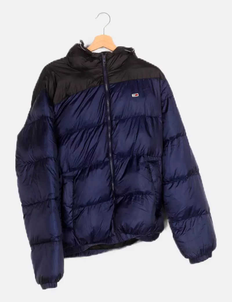 Tommy Hilfiger Anorak acolchado azul marino