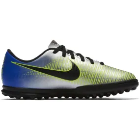 Zapatillas Futbolito Niño Nike Neymar MercurialX Vortex III Plateado